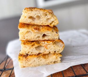 Sourdough focaccia bread
