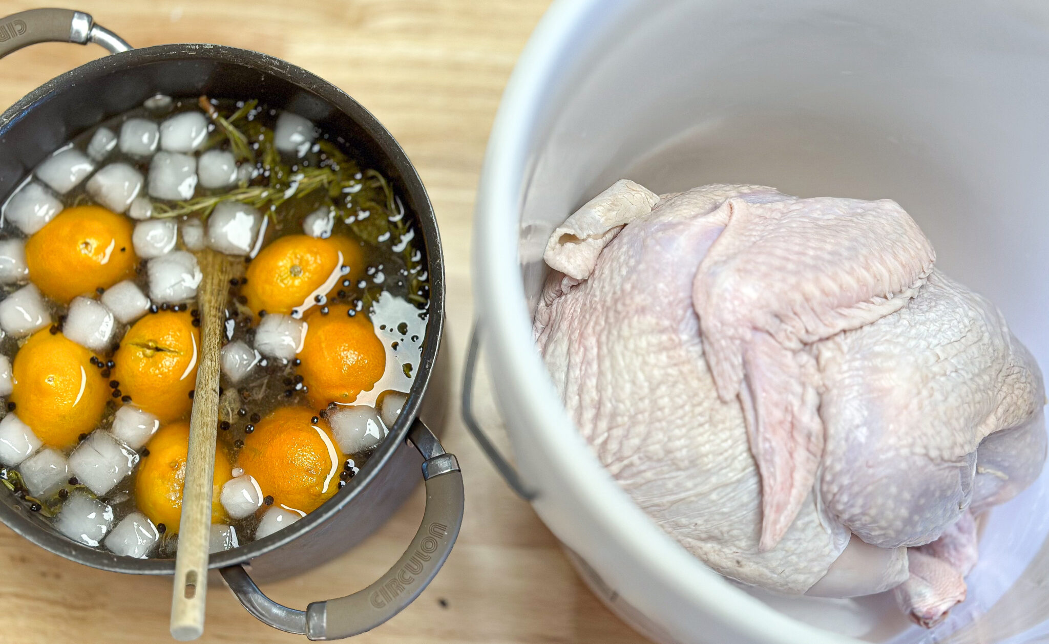 Thanksgiving turkey brine - lizasfarmhouse.com