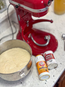 SOURDOUGH CINNAMON ROLLS - lizasfarmhouse.com