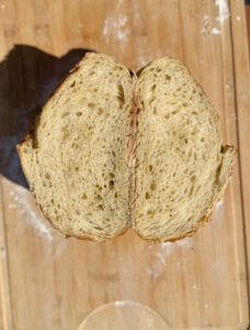 Sourdough croissant bread