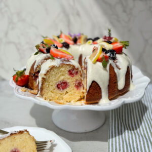 Sourdough Lemon Bundt Cake