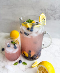  Easy Blueberry Lemonade