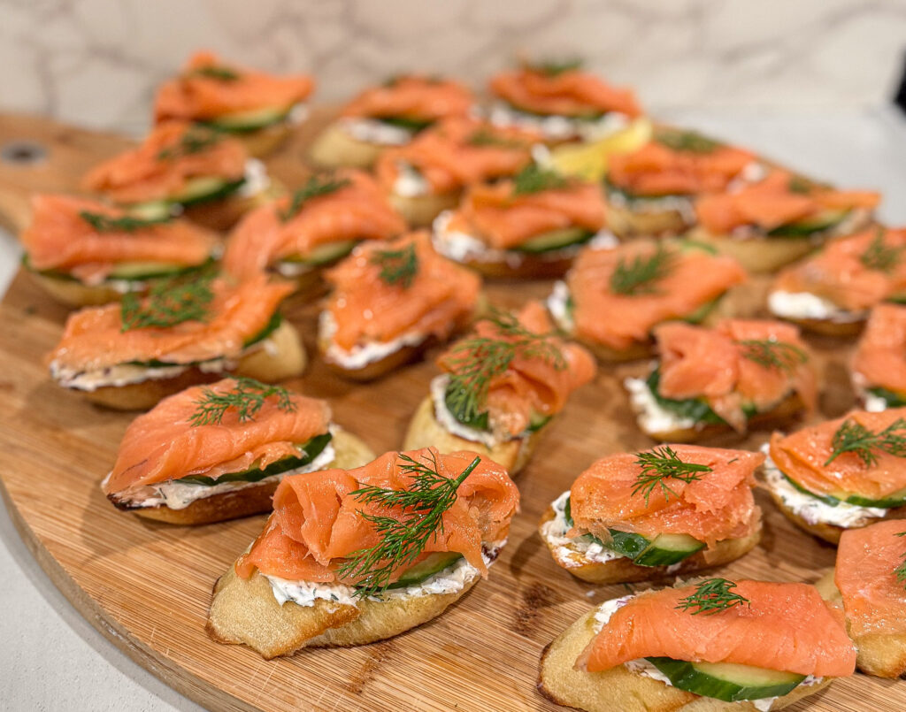 Smoked Salmon Crostini (Easy & Elegant Appetizer)