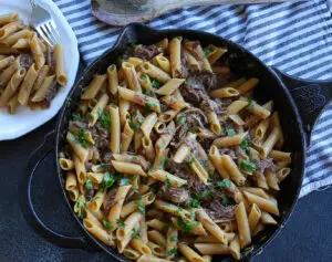 French Onion Soup Pasta