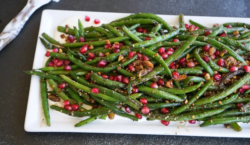 Green Beans Recipe with Whipped Feta